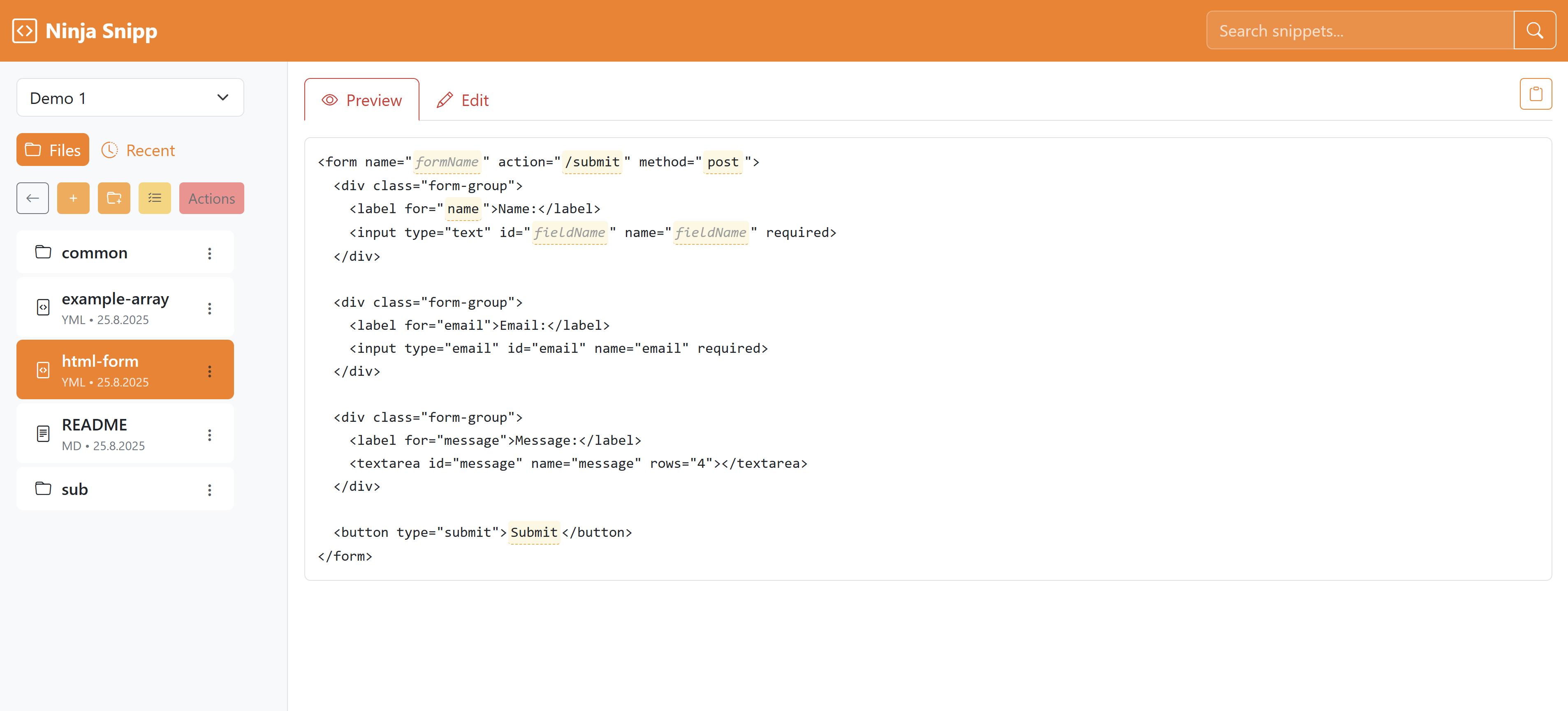 Sample App